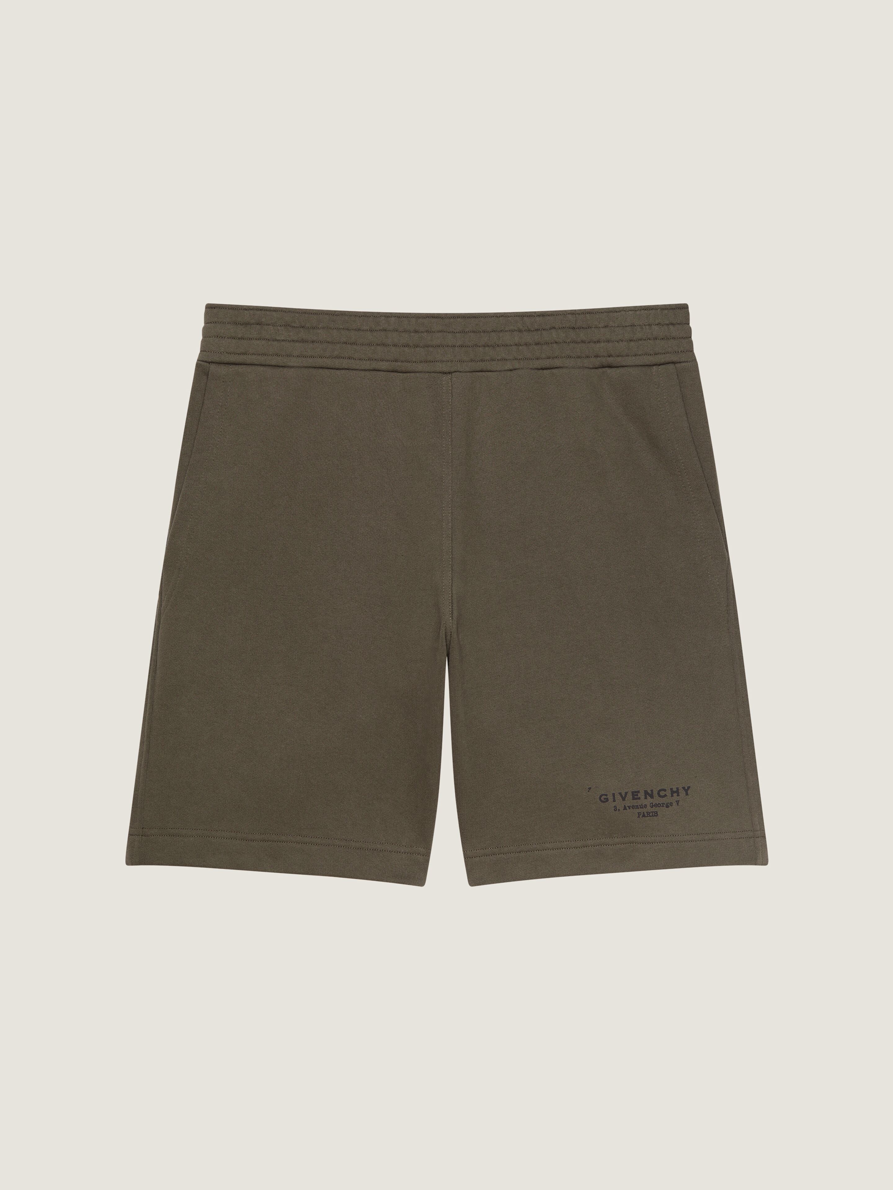 GIVENCHY Stamp印花百慕大短裤